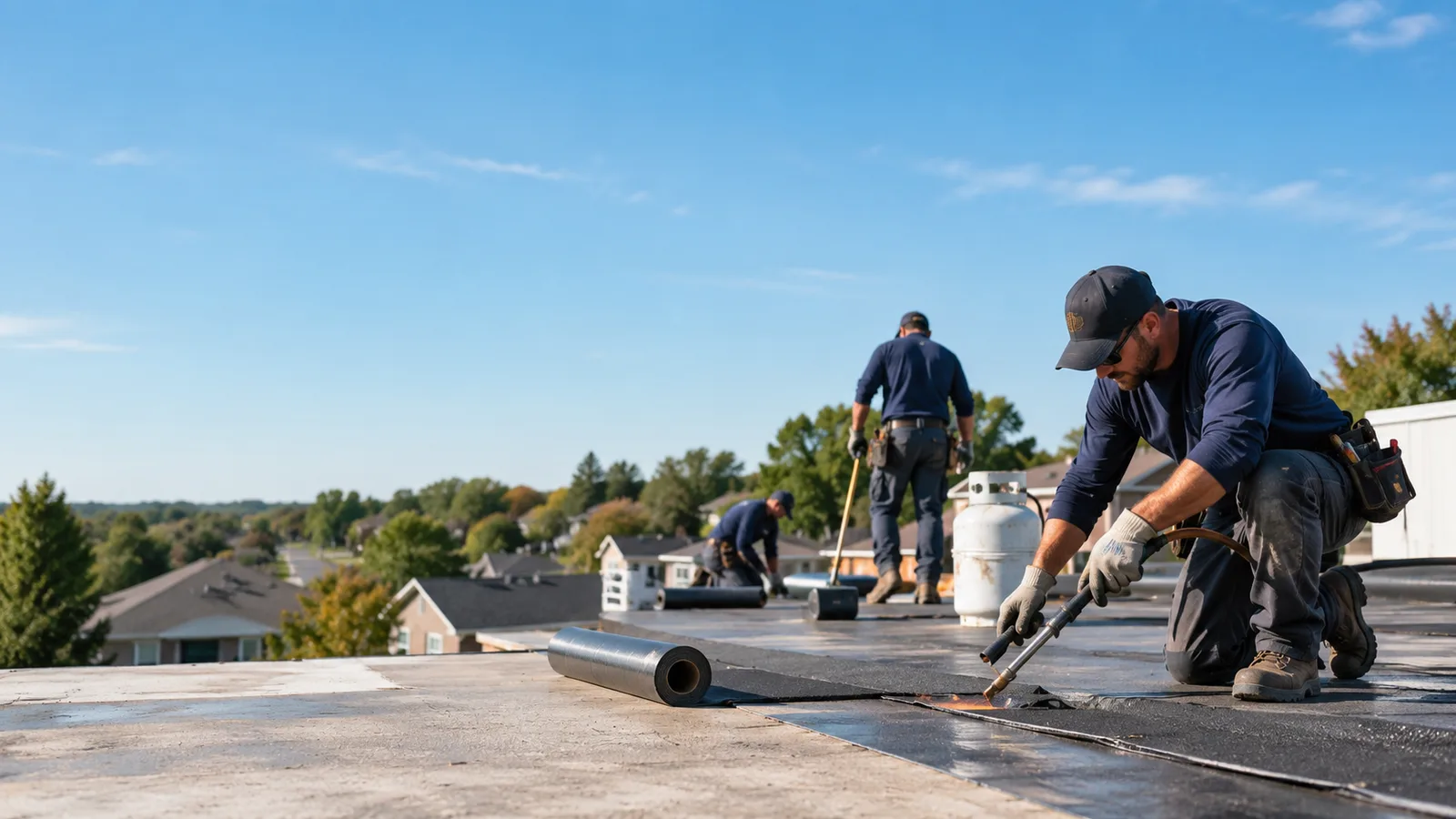 Flat Roof Leak Repair providers in Oblong, IL